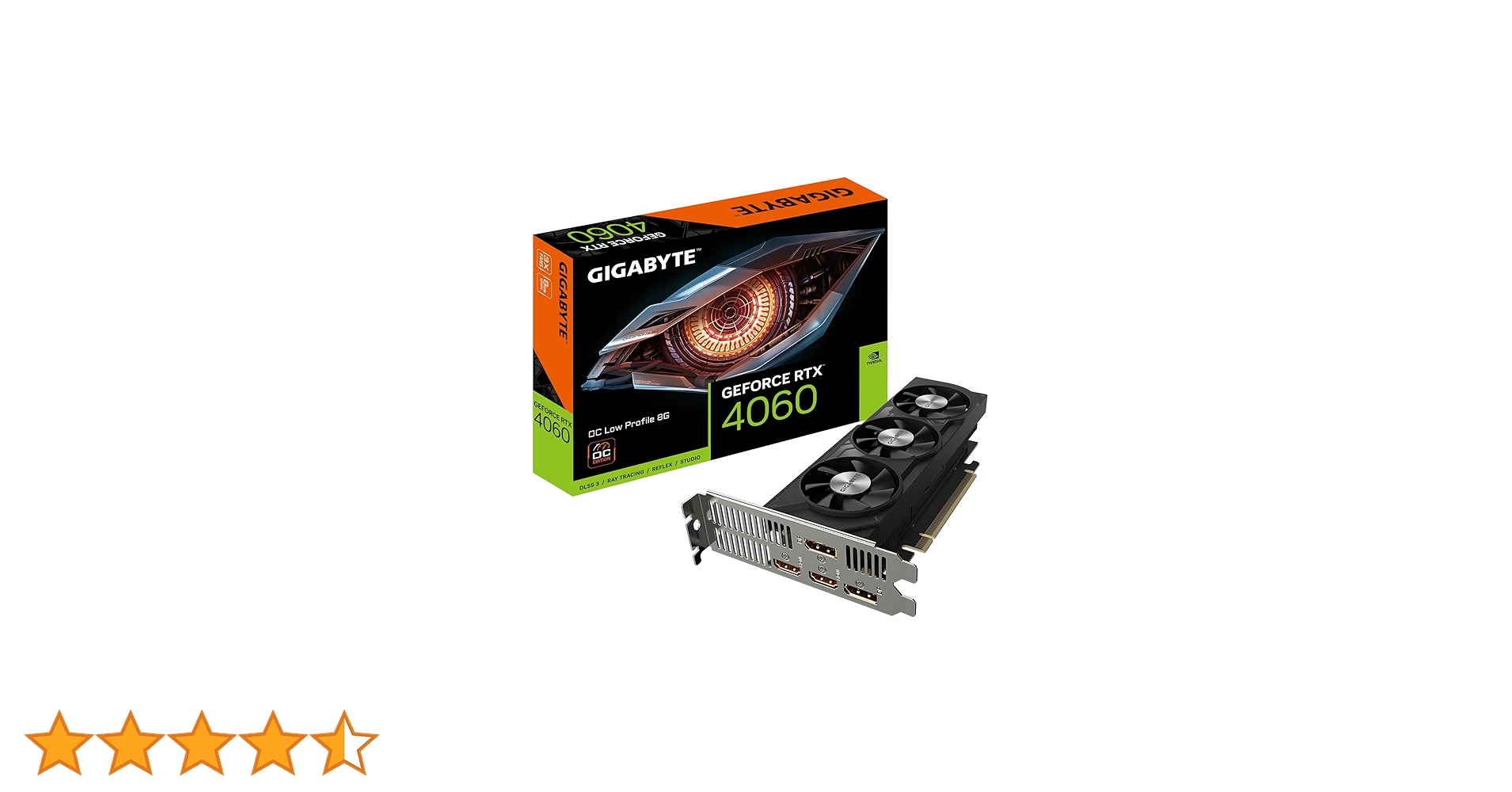 Gigabyte GeForce RTX 4060 OC Low Profile 8G Graphics Card